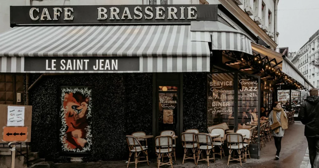 Brasserie du quartier Saint Georges à Paris