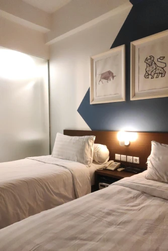 Chambre de l'hôtel Joli Môme Batignolles