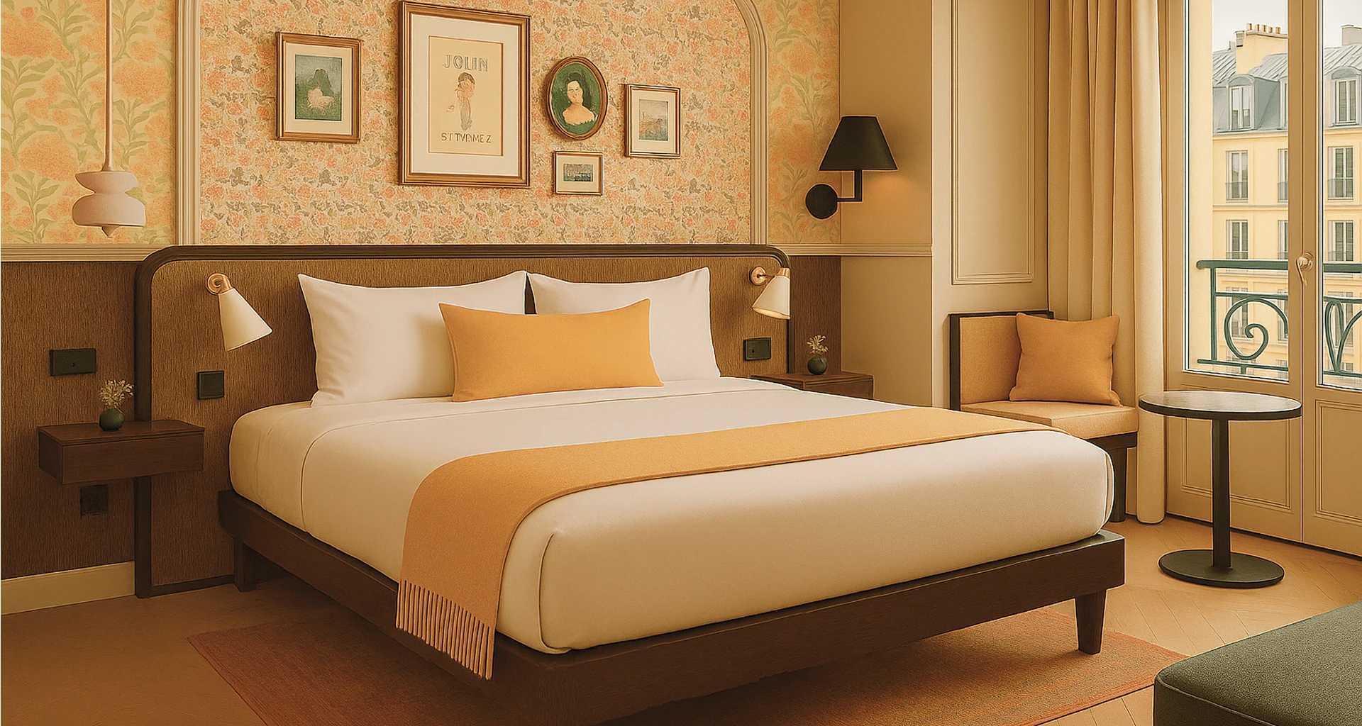 Chambres Standard - L'écrin - Hôtel Joli Môme Batignolles