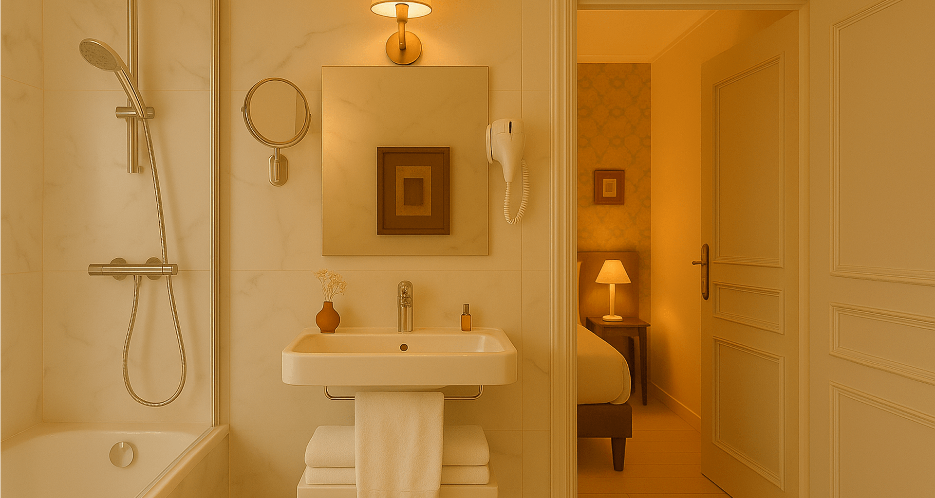 Salle de Bain - Hôtel Joli Môme Batignolles