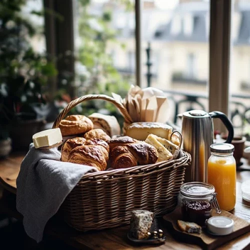 Corbeille de viennoiseries